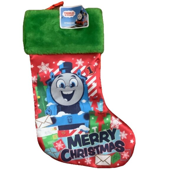 Thomas & Friends Christmas Kids Silky Stocking New With Tags - Picture 1 of 4